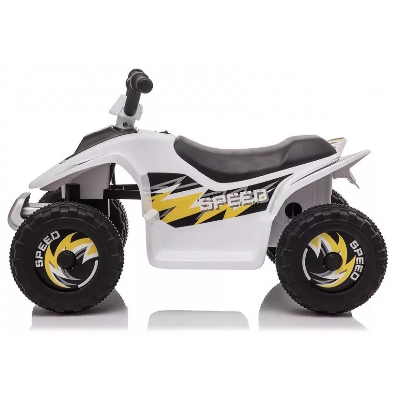 LEAN CARS Quad elettrico da cavalcare XMX612 bianco