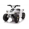 LEAN CARS Quad elettrico da cavalcare XMX612 bianco