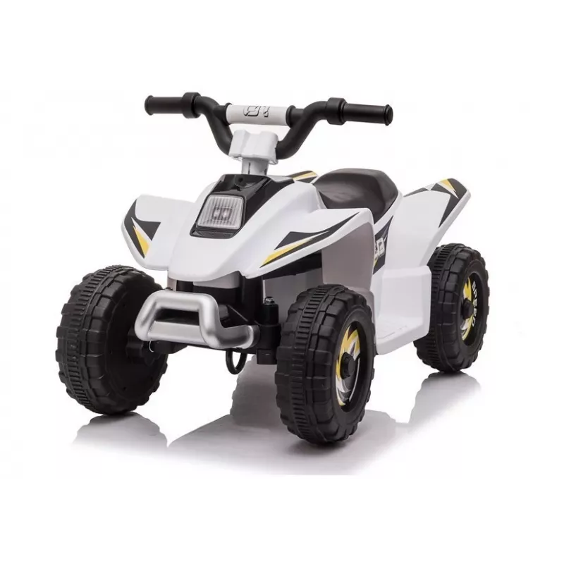 LEAN CARS Quad elettrico da cavalcare XMX612 bianco