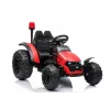 LEAN CARS Trattore a pedali elettrico HZB-200 con rimorchio rosso