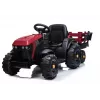 LEAN CARS Trattore Elettrico con Rimorchio BDM0925 Rosso