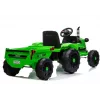 LEAN CARS Trattore elettrico con rimorchio CH9959 verde