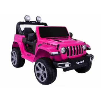 LEAN CARS Veicolo a batteria FT-938 Pink Painted 4x4