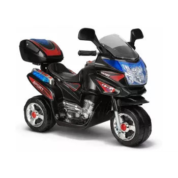 LEAN CARS HC8051 moto elettrica ride on nera