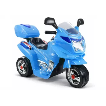 LEAN CARS HC8051 moto elettrica ride on blu
