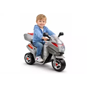 LEAN CARS HC8051 grigio moto elettrica per bambini