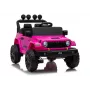 LEAN CARS Jeep Rubicon DK-JWR558 24V rosa Veicolo per bambini a batteria