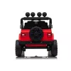 LEAN CARS Jeep Rubicon DK-JWR558 24V rosso veicolo a batteria