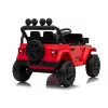LEAN CARS Jeep Rubicon DK-JWR558 24V rosso veicolo a batteria