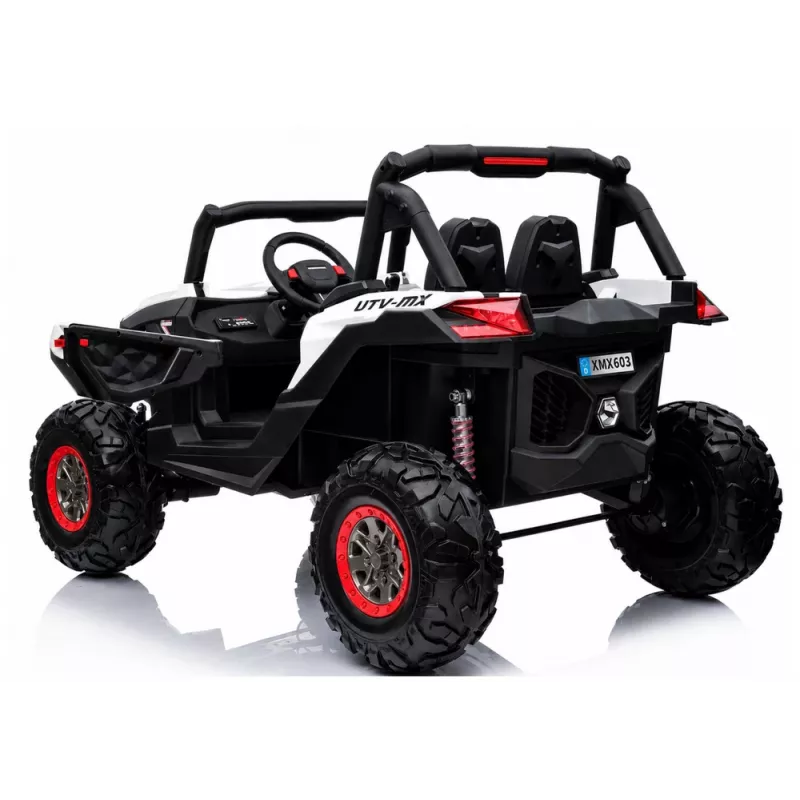 LEAN CARS Jeep XMX bianco - Auto elettrica per bambini