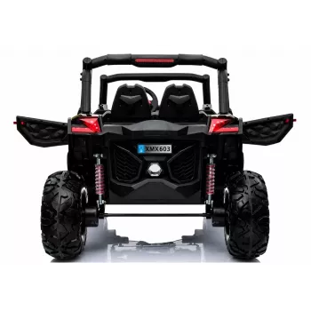 LEAN CARS Jeep XMX603 Auto elettrica per bambini - bianco con MP4