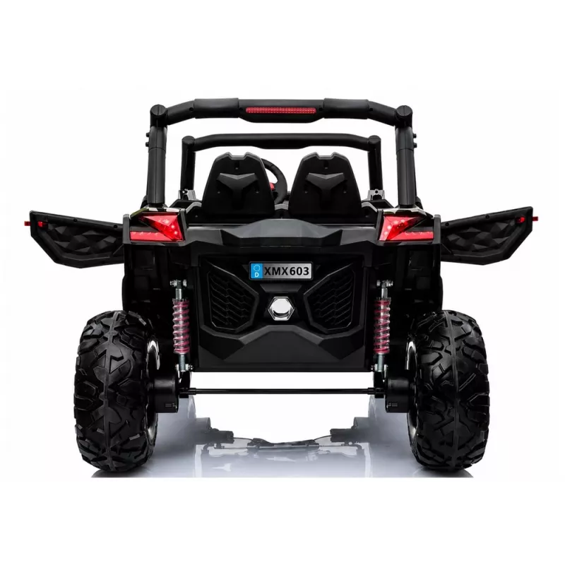 LEAN CARS Jeep XMX603 Auto elettrica per bambini - bianco con MP4