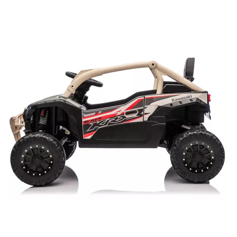 LEAN CARS Kawasaki JS330 auto a batteria 24V 5Ah nero e beige