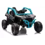LEAN CARS Kawasaki JS330 24V 5Ah Auto a batteria nera e blu