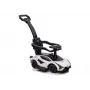 LEAN CARS Lamborghini QLS-996T auto a spinta con manico spingitore – bianco