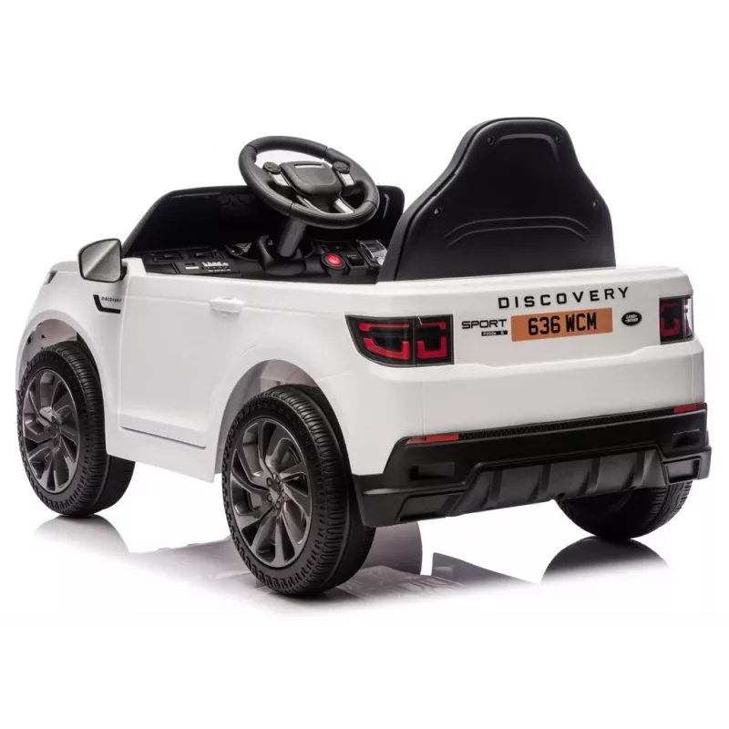 LEAN CARS Land Rover Discovery DLS-K06 Veicolo a batteria bianco