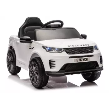 LEAN CARS Land Rover Discovery DLS-K06 Veicolo a batteria bianco