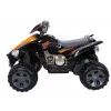 LEAN CARS Medium Quad nero - veicolo elettrico per bambini