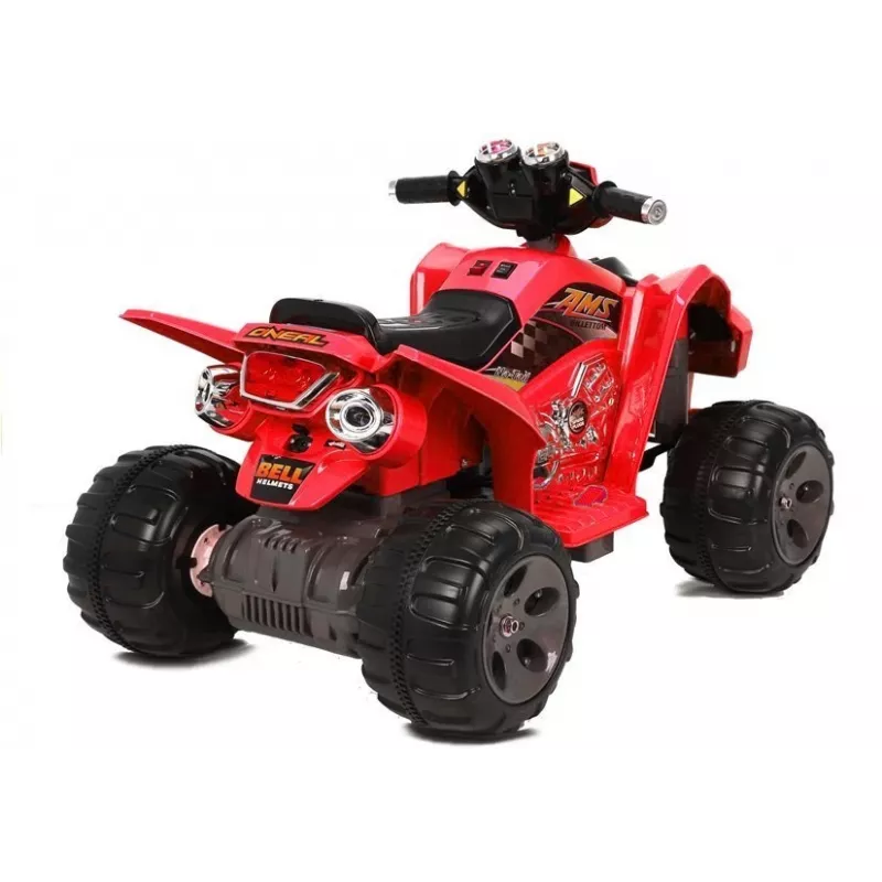 LEAN CARS Medium Quad rosso - quad elettrico per bambini
