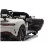 Veicolo a batteria LEAN CARS Mercedes AMG DK-GT63 24V Light Gray