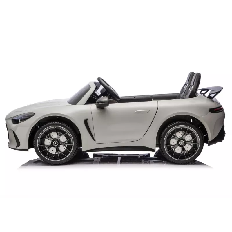Veicolo a batteria LEAN CARS Mercedes AMG DK-GT63 24V Light Gray