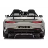 Veicolo a batteria LEAN CARS Mercedes AMG DK-GT63 24V Light Gray