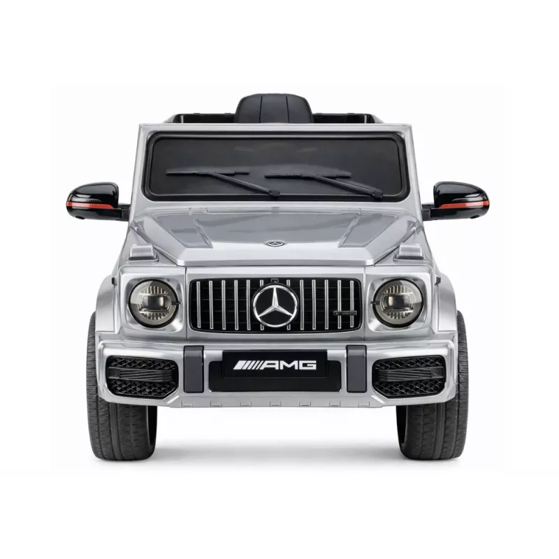LEAN CARS Mercedes AMG G 63 Auto a batteria argento verniciata