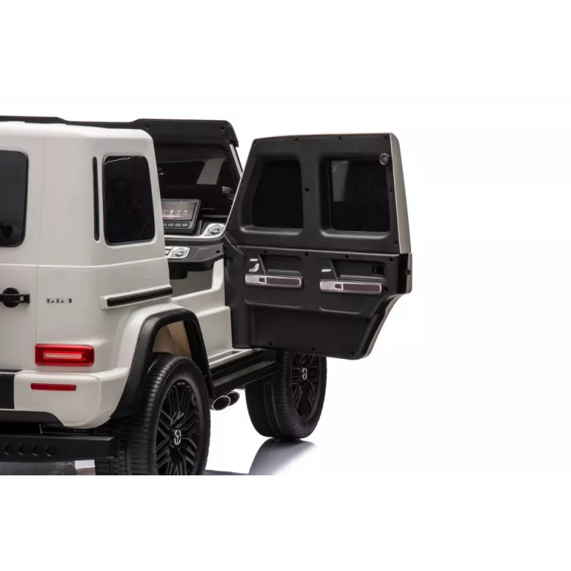 LEAN CARS Auto a batteria Mercedes G63 XXL 24V bianco