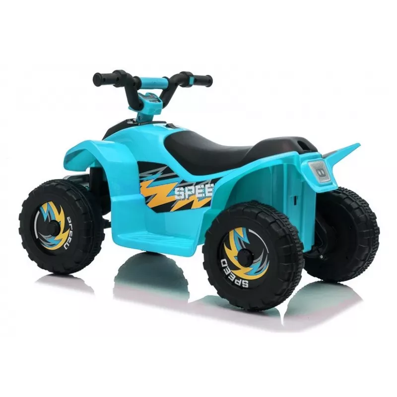 LEAN CARS Quad veicolo elettrico da cavalcare XMX612 blu