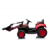 LEAN CARS Trattore ricaricabile con benna BW-X002A rosso