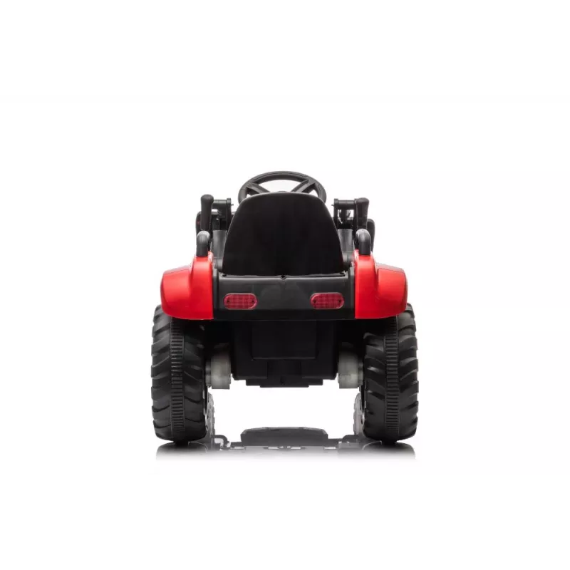 LEAN CARS Trattore ricaricabile con benna BW-X002A rosso