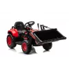 LEAN CARS Trattore ricaricabile con benna BW-X002A rosso