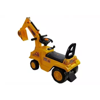 LEAN CARS Escavatore per bambini con braccio mobile e vasino 4814