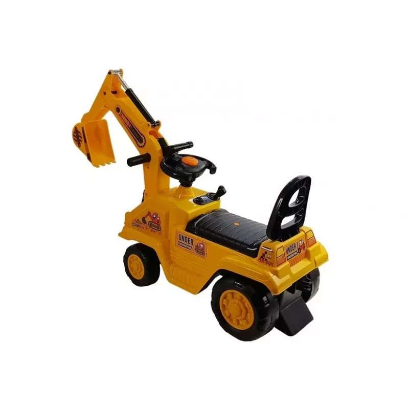 LEAN CARS Escavatore per bambini con braccio mobile e vasino 4814