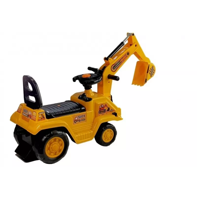 LEAN CARS Escavatore per bambini con braccio mobile e vasino 4814