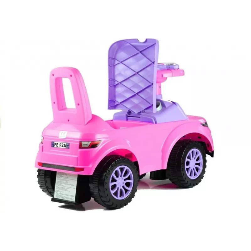 LEAN CARS Triciclo per bambini 613W rosa con suoni e luci