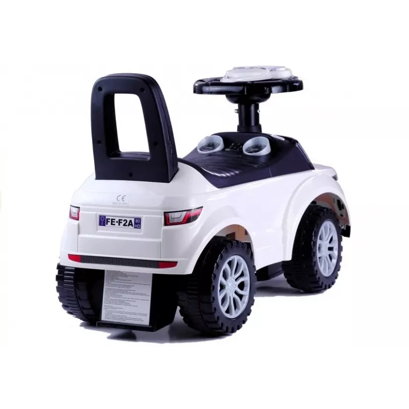 LEAN CARS Toddlers Ride On 613W bianco suoni luci