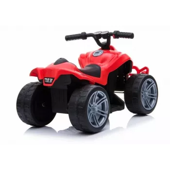 LEAN CARS TR1805 Quad elettrico da cavalcare rosso