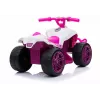 LEAN CARS TR1805 Quad elettrico da cavalcare bianco-rosa