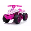 LEAN CARS TR1805 Quad elettrico da cavalcare bianco-rosa