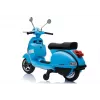 LEAN CARS Vespa Scooter moto elettrica per bambini - blu
