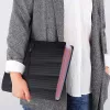 LEAN organizer per documenti, 25 scomparti, A4, nero