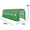 LEAN Garden tunnel in film plastico serra PRO struttura 25MM 10x4x2M 40M²