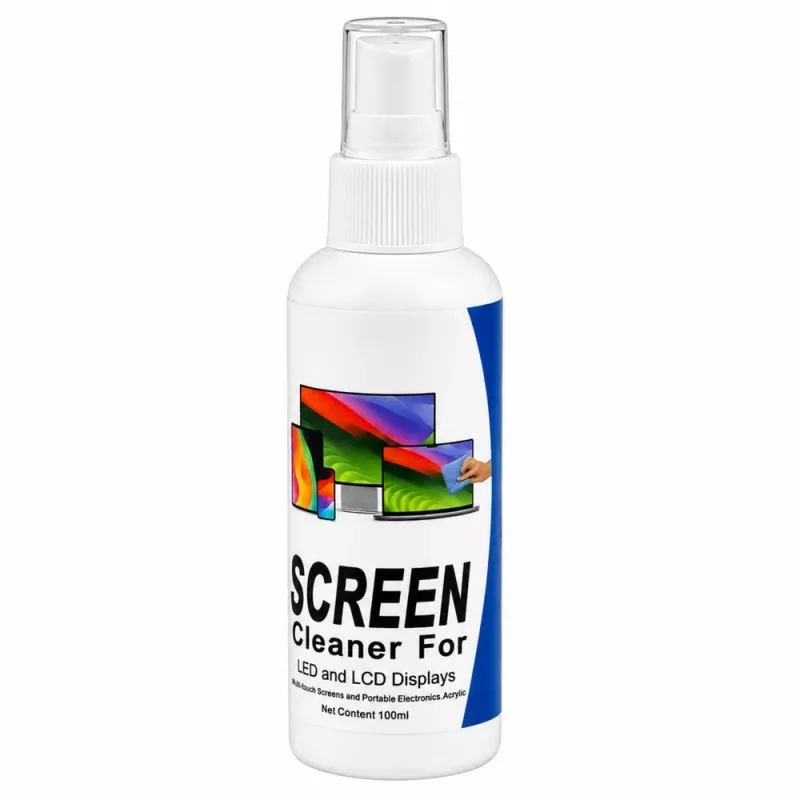 LEAN detergente per schermi LCD LED TFT computer e telefono 100 ml con panno in microfibra