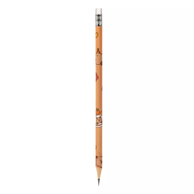 LEAN set con 30 matite in grafite HB e gomma Capybara in un tubo