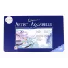 LEAN Set di 36 matite acquerellabili in contenitore metallico