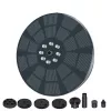 LEAN fontana da giardino solare per stagni, 4 ugelli, 180 L/h