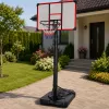 LEAN SPORT canestro da basket con supporto mobile regolabile 200-305cm