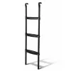 LEAN SPORT BEST scala per trampolino 97 cm – 2 gradini, antiscivolo, acciaio, universale, nero