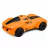 LEAN TOYS auto RC drift 1:16 2,4 GHz 4WD con effetto fumo, luci LED e suono, arancione